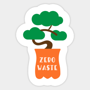 Zero waste Sticker